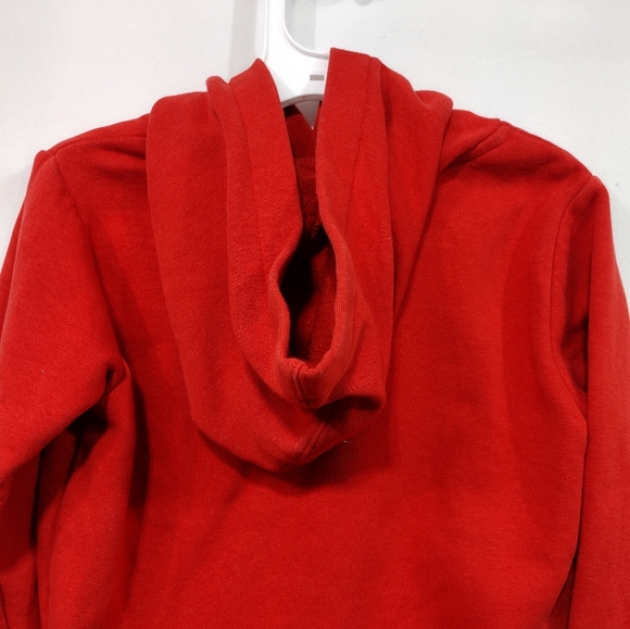 Levi's Classic Logo Chenille Hoodie Sweatshirt Boys S Red Casual Comfy Retro - Picture 6 of 8